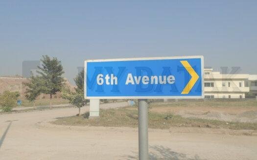 20M 6th Avenue Hieghtened Back Open Plot in DHA 5.